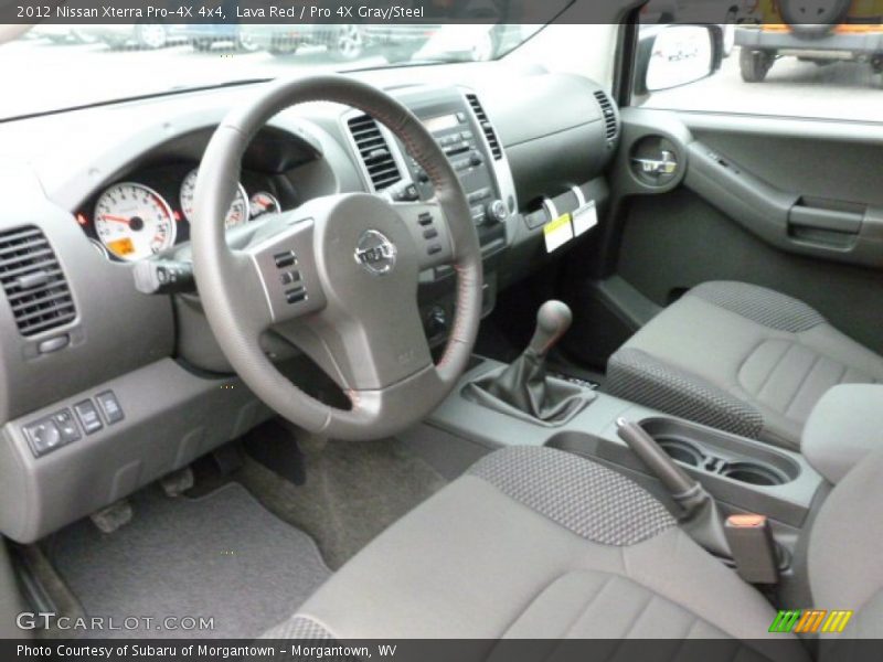 Pro 4X Gray/Steel Interior - 2012 Xterra Pro-4X 4x4 