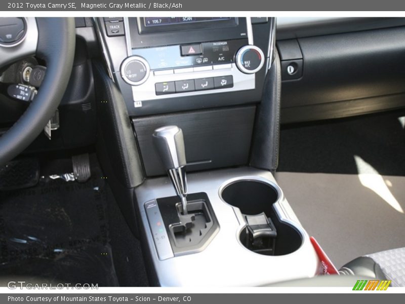 Magnetic Gray Metallic / Black/Ash 2012 Toyota Camry SE