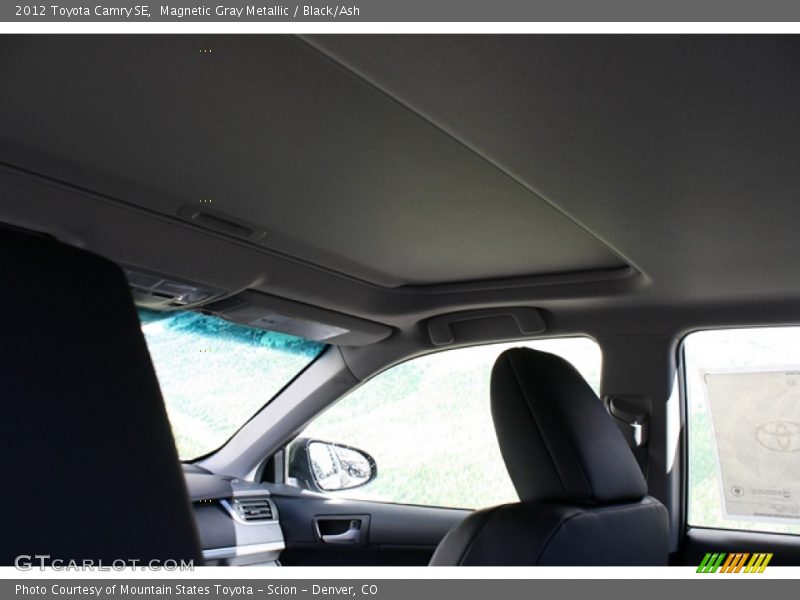 Magnetic Gray Metallic / Black/Ash 2012 Toyota Camry SE