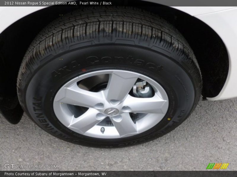 Pearl White / Black 2012 Nissan Rogue S Special Edition AWD