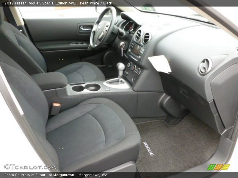 Pearl White / Black 2012 Nissan Rogue S Special Edition AWD