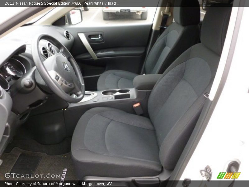 Pearl White / Black 2012 Nissan Rogue S Special Edition AWD