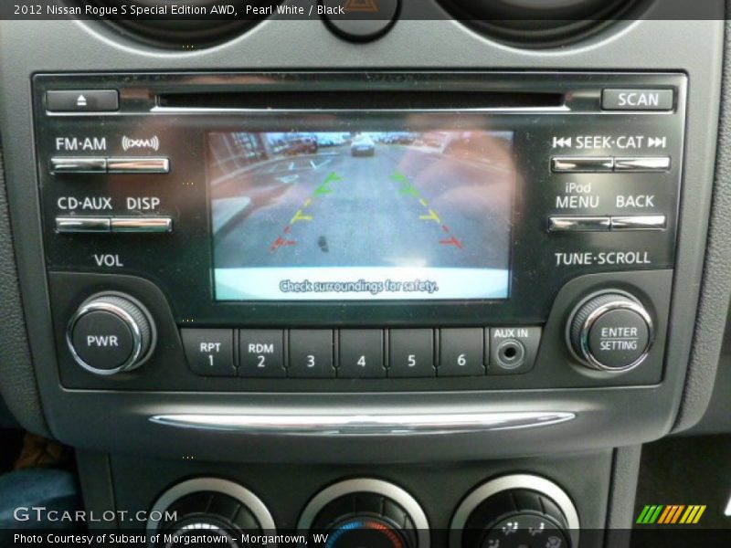 Pearl White / Black 2012 Nissan Rogue S Special Edition AWD