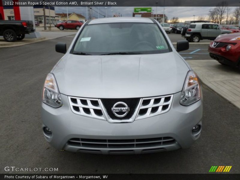 Brilliant Silver / Black 2012 Nissan Rogue S Special Edition AWD