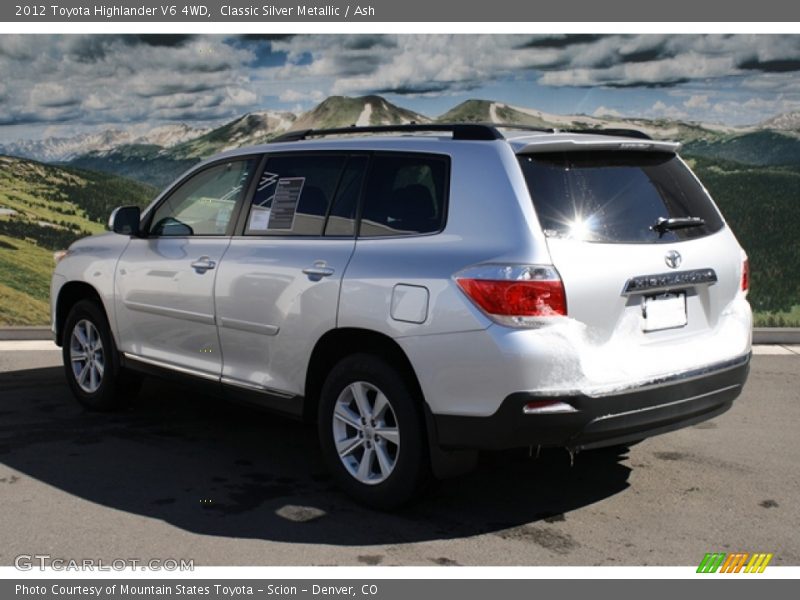 Classic Silver Metallic / Ash 2012 Toyota Highlander V6 4WD