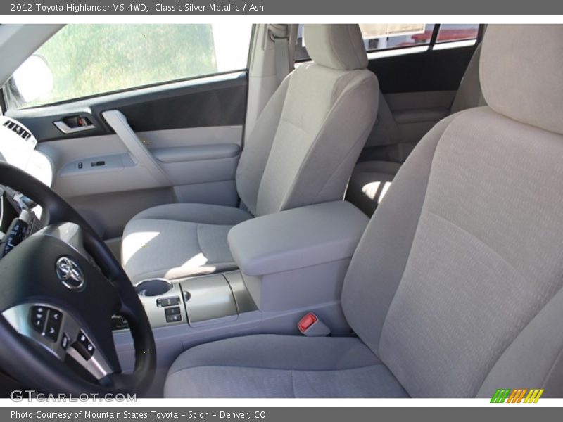 Classic Silver Metallic / Ash 2012 Toyota Highlander V6 4WD