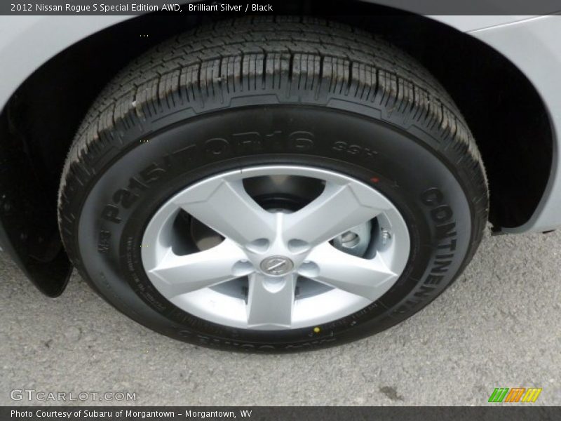 Brilliant Silver / Black 2012 Nissan Rogue S Special Edition AWD