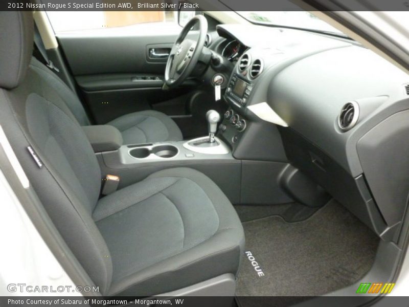 Brilliant Silver / Black 2012 Nissan Rogue S Special Edition AWD