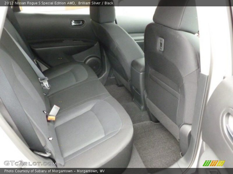 Brilliant Silver / Black 2012 Nissan Rogue S Special Edition AWD