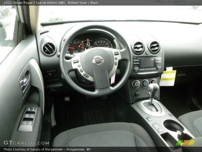Brilliant Silver / Black 2012 Nissan Rogue S Special Edition AWD