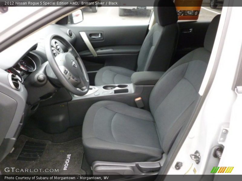 Brilliant Silver / Black 2012 Nissan Rogue S Special Edition AWD
