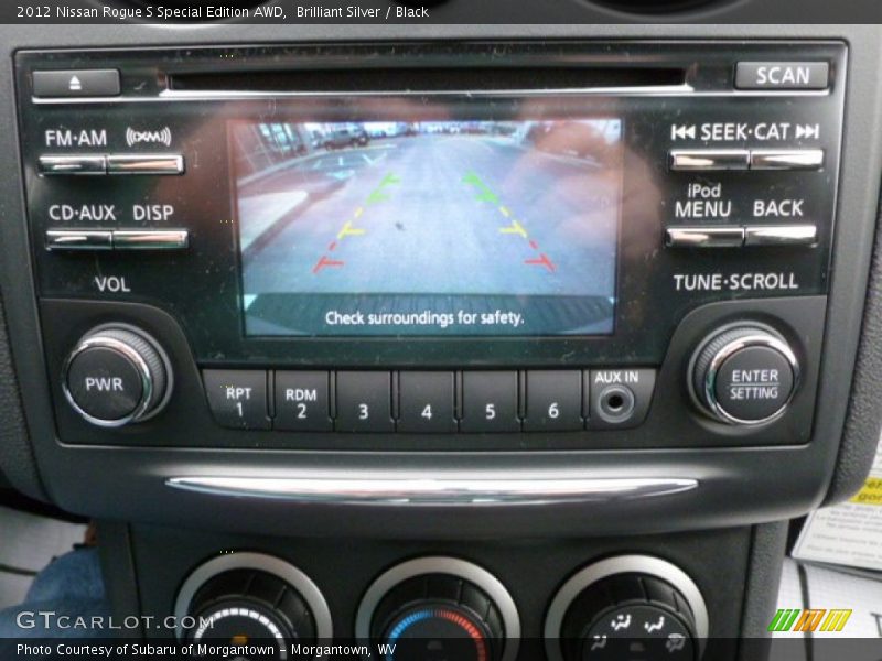 Brilliant Silver / Black 2012 Nissan Rogue S Special Edition AWD