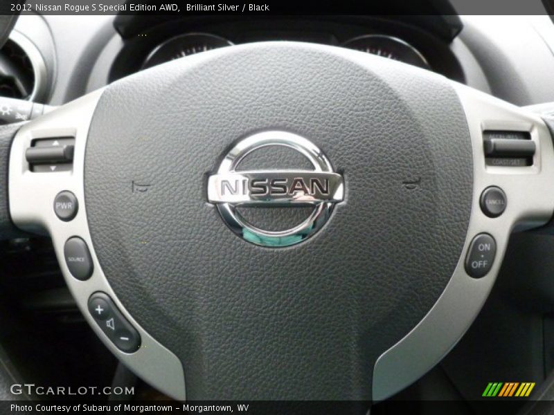 Controls of 2012 Rogue S Special Edition AWD