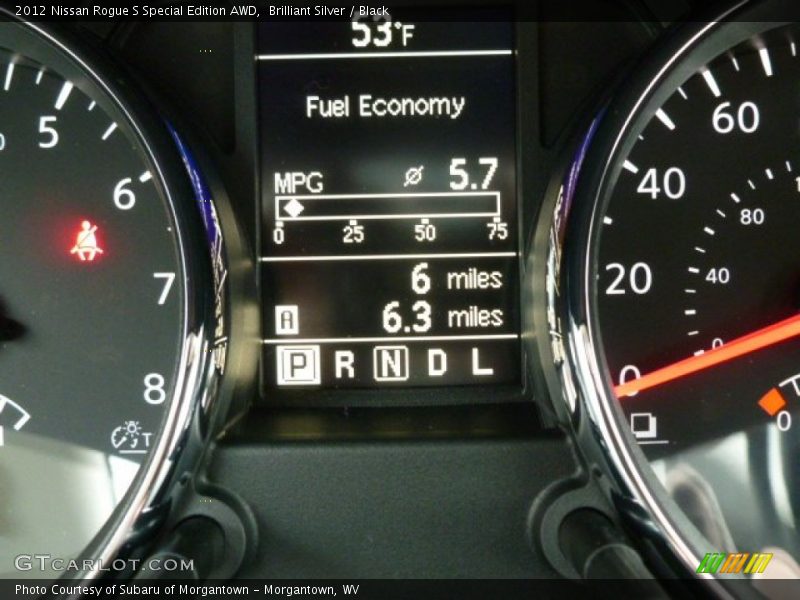 Brilliant Silver / Black 2012 Nissan Rogue S Special Edition AWD