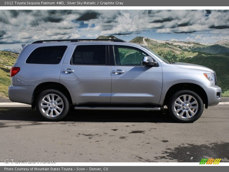  2012 Sequoia Platinum 4WD Silver Sky Metallic