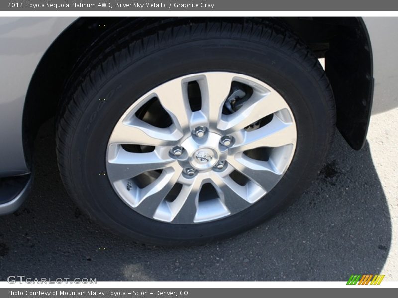  2012 Sequoia Platinum 4WD Wheel