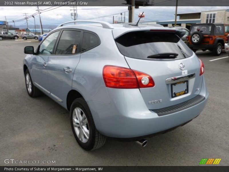 Frosted Steel / Gray 2012 Nissan Rogue SV AWD