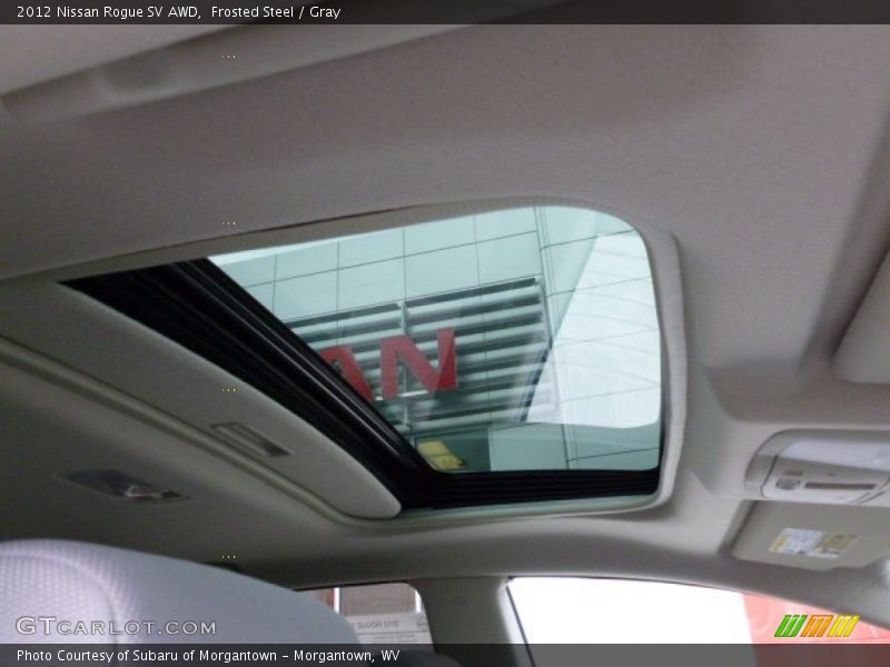 Frosted Steel / Gray 2012 Nissan Rogue SV AWD