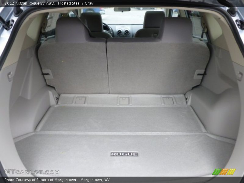  2012 Rogue SV AWD Trunk