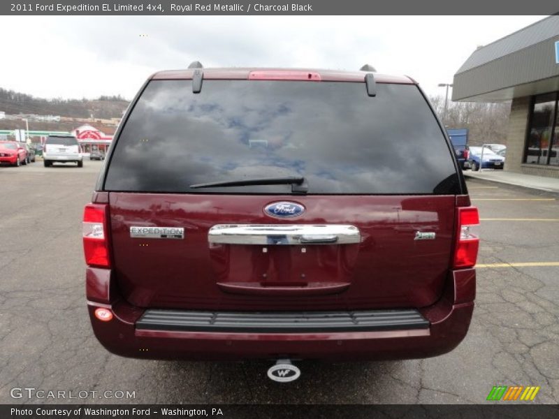 Royal Red Metallic / Charcoal Black 2011 Ford Expedition EL Limited 4x4