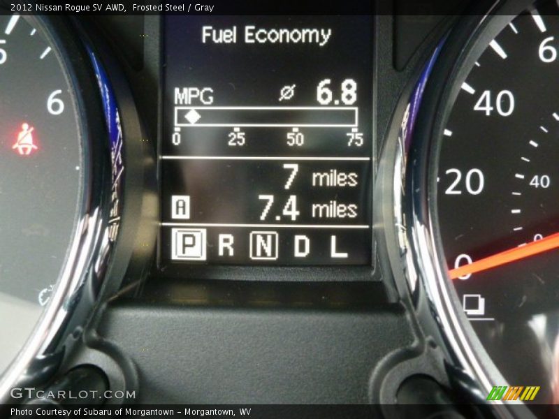 Frosted Steel / Gray 2012 Nissan Rogue SV AWD