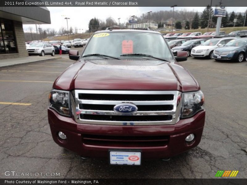 Royal Red Metallic / Charcoal Black 2011 Ford Expedition EL Limited 4x4