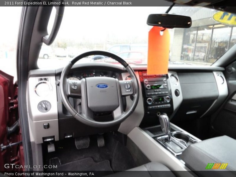 Royal Red Metallic / Charcoal Black 2011 Ford Expedition EL Limited 4x4