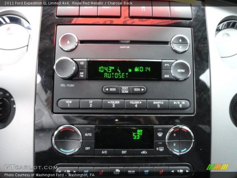 Royal Red Metallic / Charcoal Black 2011 Ford Expedition EL Limited 4x4