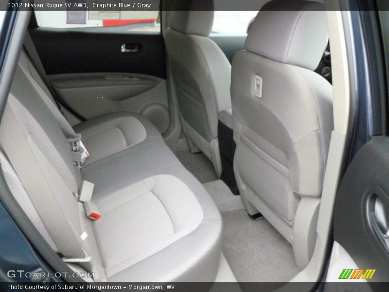 Graphite Blue / Gray 2012 Nissan Rogue SV AWD