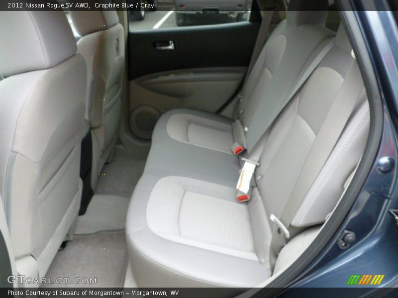 Graphite Blue / Gray 2012 Nissan Rogue SV AWD