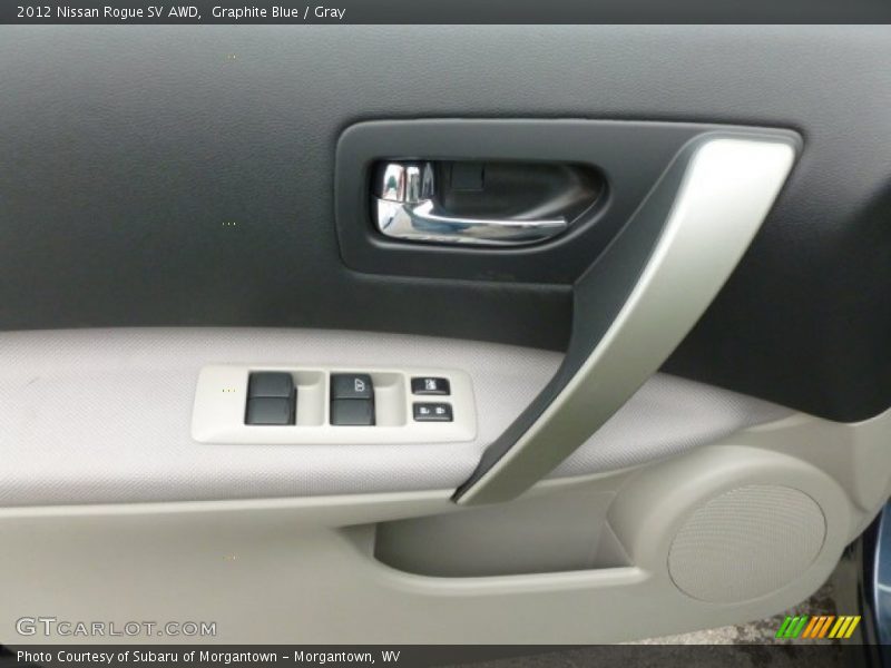 Graphite Blue / Gray 2012 Nissan Rogue SV AWD