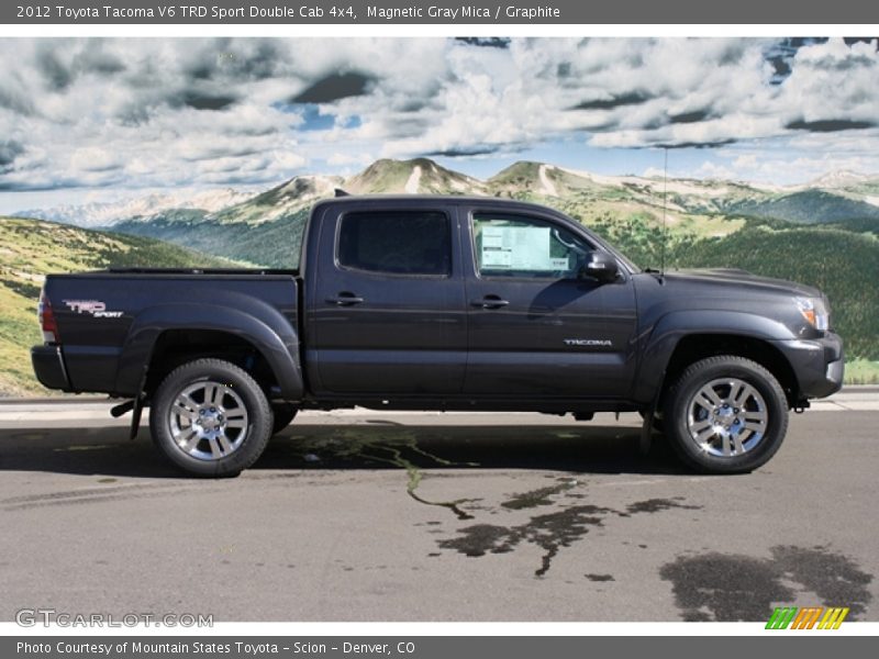  2012 Tacoma V6 TRD Sport Double Cab 4x4 Magnetic Gray Mica