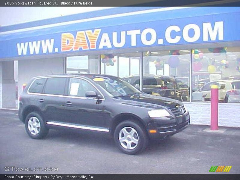 Black / Pure Beige 2006 Volkswagen Touareg V6
