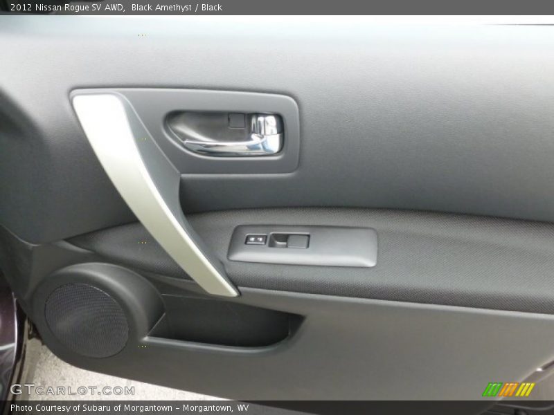 Black Amethyst / Black 2012 Nissan Rogue SV AWD