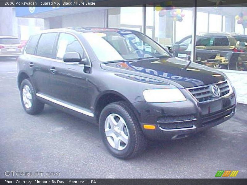 Black / Pure Beige 2006 Volkswagen Touareg V6