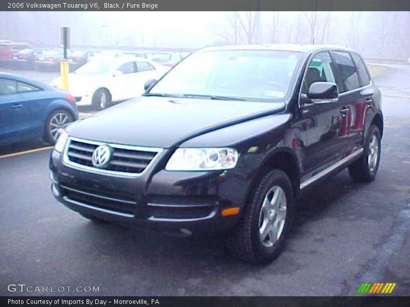 Black / Pure Beige 2006 Volkswagen Touareg V6