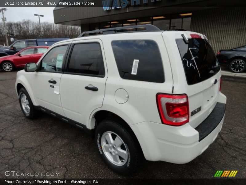 White Suede / Stone 2012 Ford Escape XLT 4WD