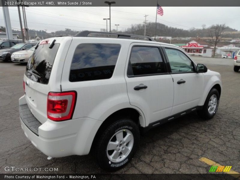 White Suede / Stone 2012 Ford Escape XLT 4WD