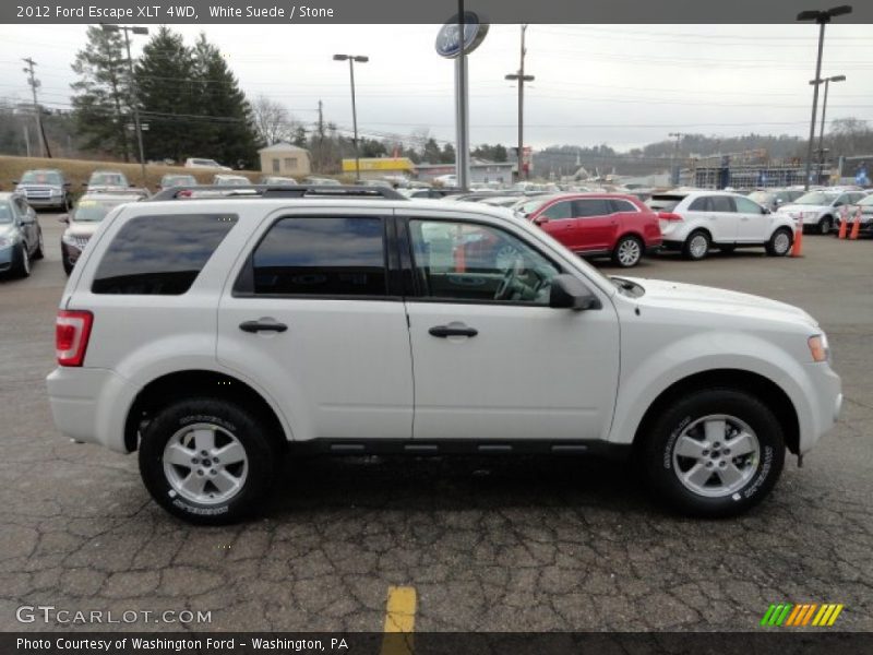White Suede / Stone 2012 Ford Escape XLT 4WD
