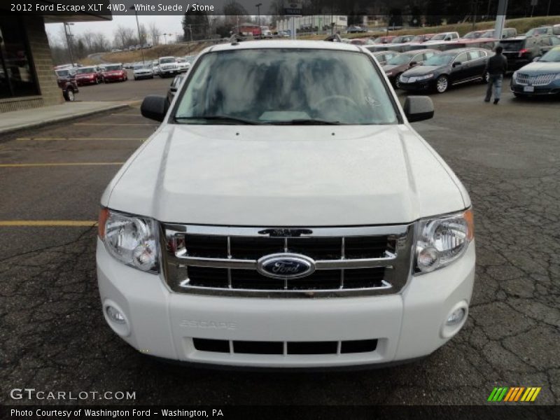 White Suede / Stone 2012 Ford Escape XLT 4WD