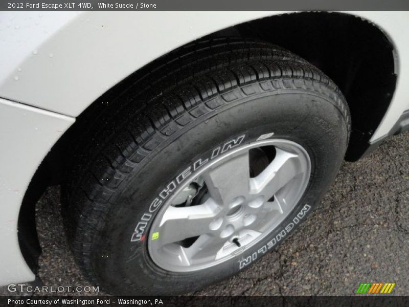 White Suede / Stone 2012 Ford Escape XLT 4WD