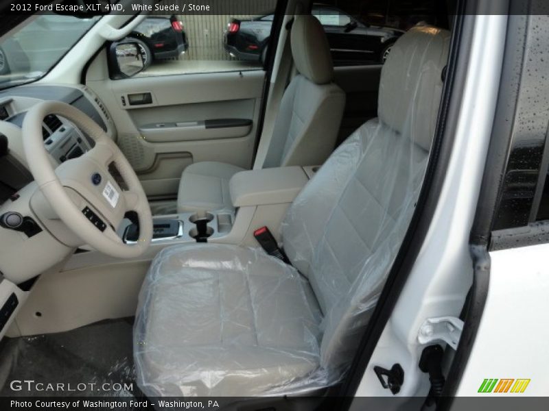 White Suede / Stone 2012 Ford Escape XLT 4WD