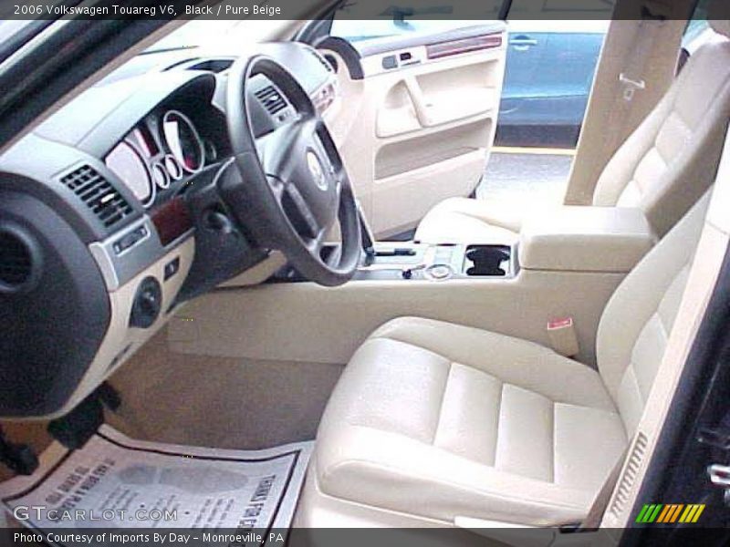 Black / Pure Beige 2006 Volkswagen Touareg V6