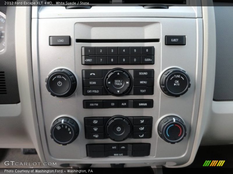 White Suede / Stone 2012 Ford Escape XLT 4WD