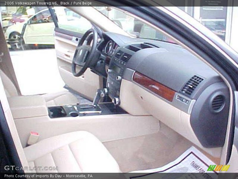 Black / Pure Beige 2006 Volkswagen Touareg V6