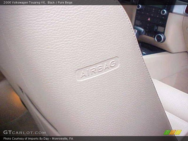 Black / Pure Beige 2006 Volkswagen Touareg V6