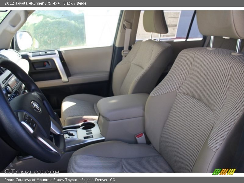 Black / Beige 2012 Toyota 4Runner SR5 4x4