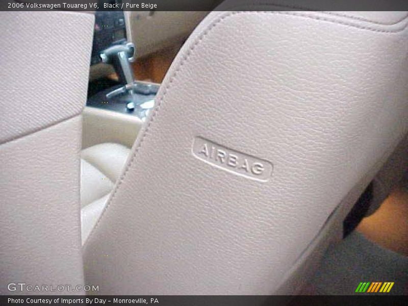 Black / Pure Beige 2006 Volkswagen Touareg V6