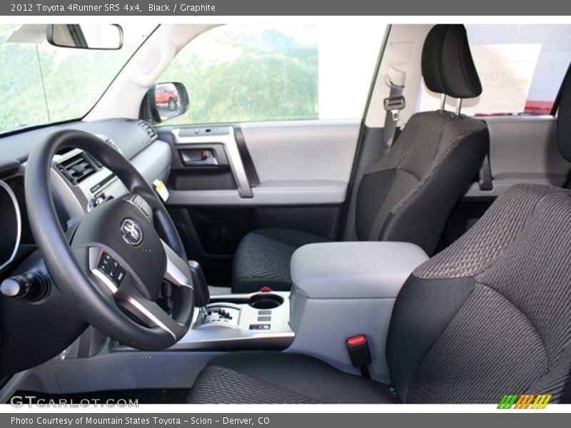 Black / Graphite 2012 Toyota 4Runner SR5 4x4