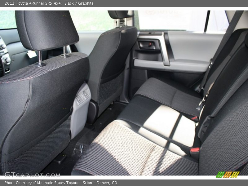 Black / Graphite 2012 Toyota 4Runner SR5 4x4